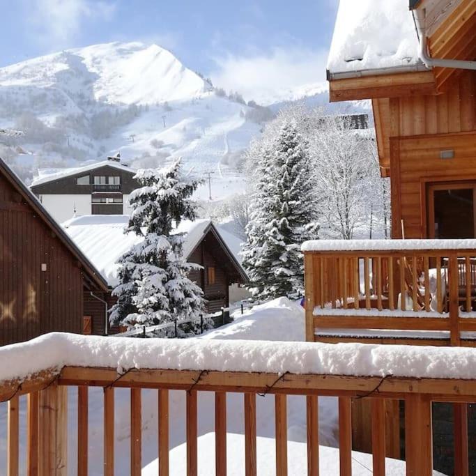 Chalet La Ruche Villa Saint-Sorlin-dʼArves Esterno foto